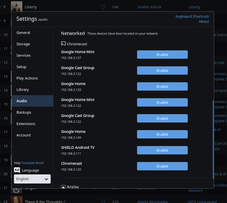 Oh Glorious Day! Roon Now Supports Chromecast Devices!