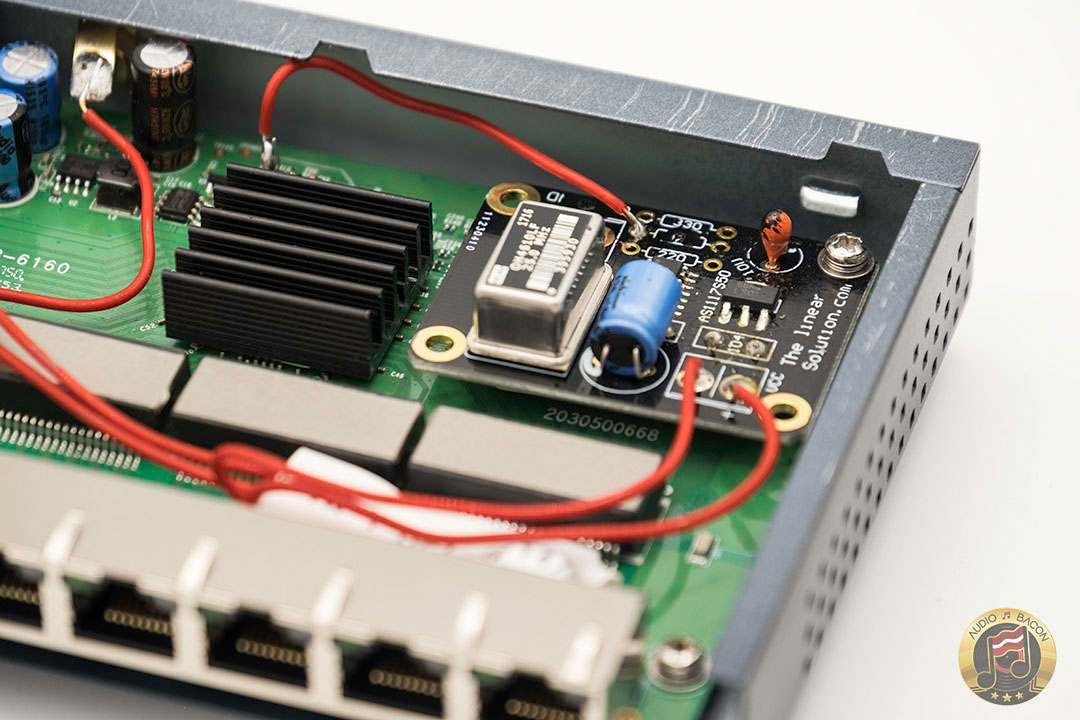 The Linear Solution OCXO Audiophile Switch & Reference Ethernet Cable - The Missing Pieces of Digital Audio
