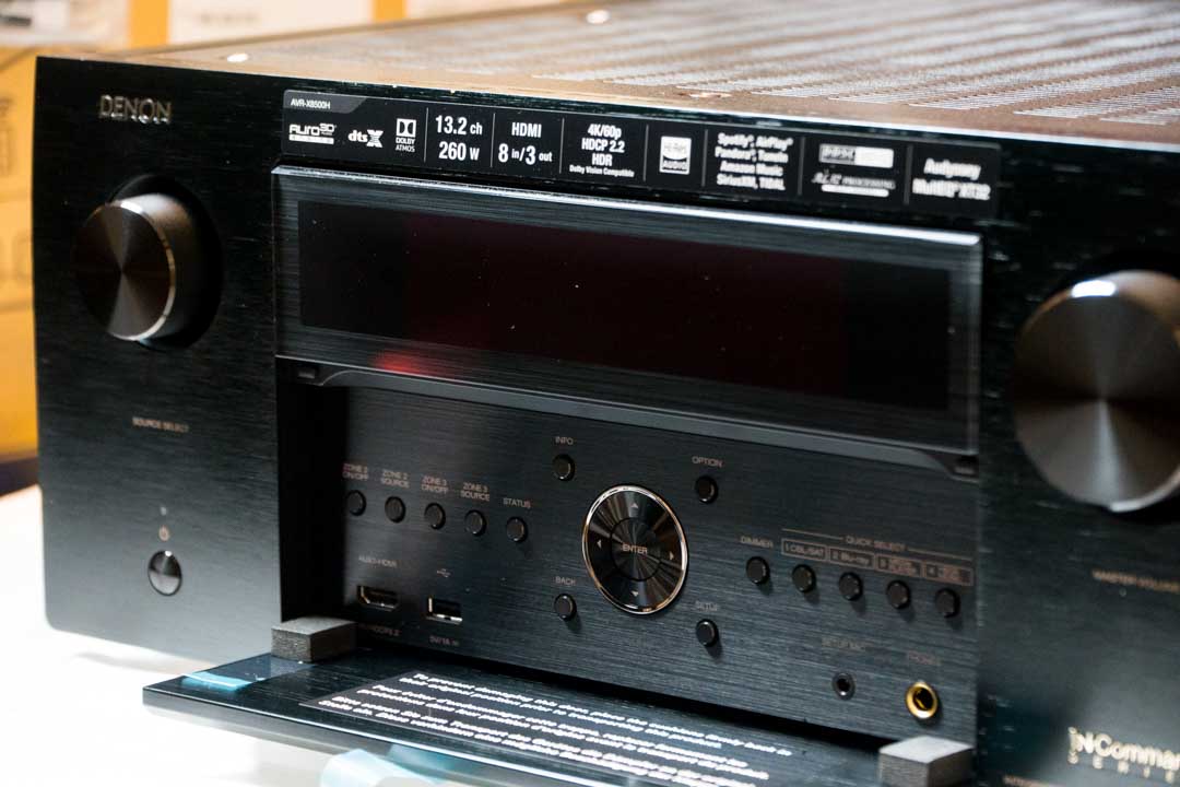 Denon 13.2-Channel Flagship AVR-X8500H Receiver Review - An Audiophile's Take