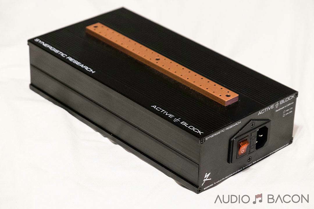 Synergistic Research Active Ground Block SE Review - Going Low to Get High