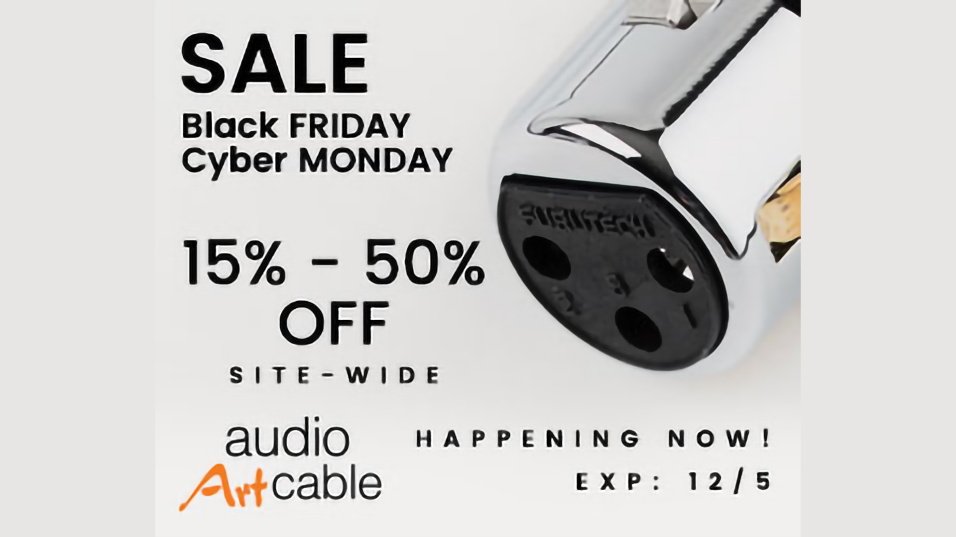 Audio Art Cable Black Friday Sale